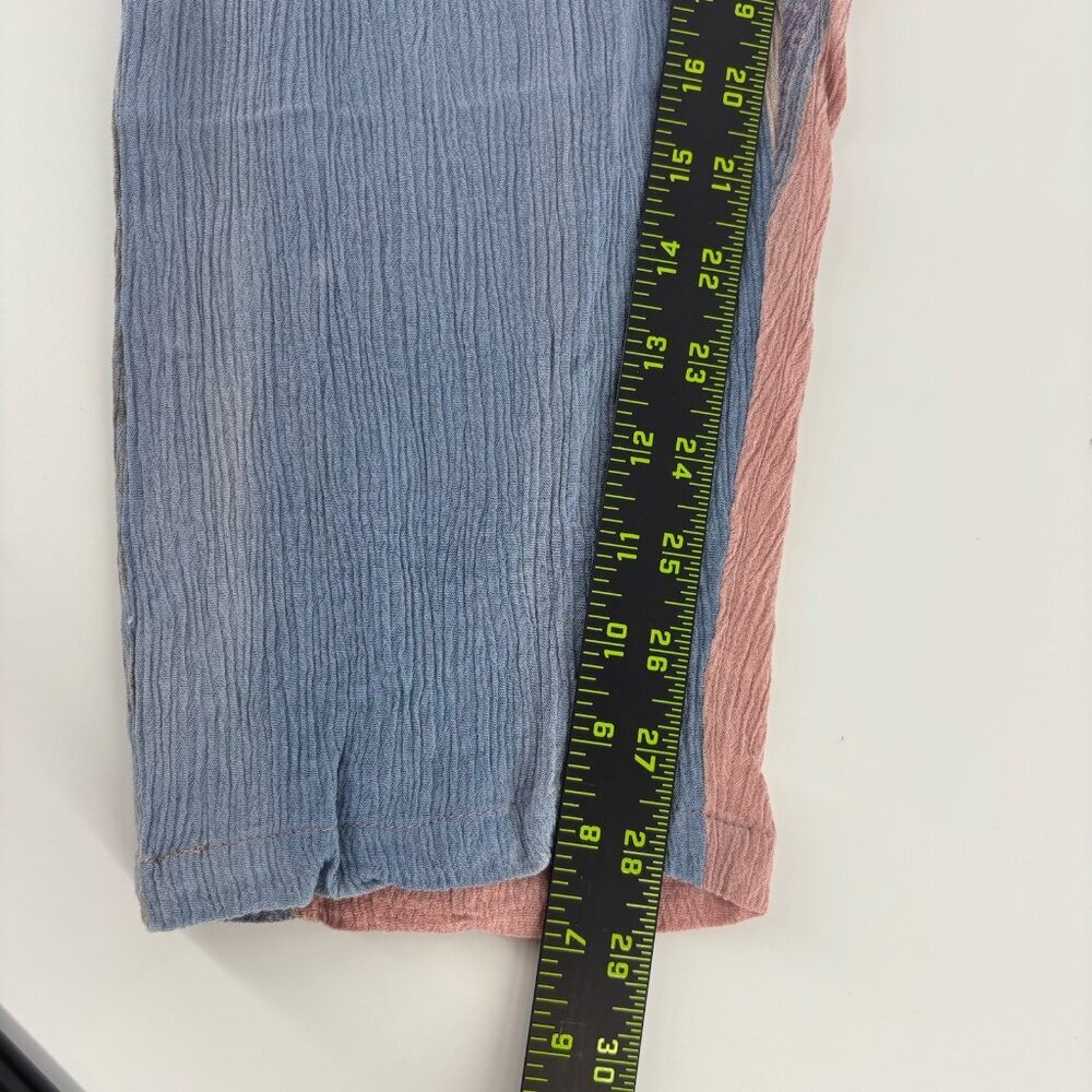 Vintage Handmade Boho Hippie Pants Women’s Size Medium Purple‎ Green High Waist - Picture 7 of 8